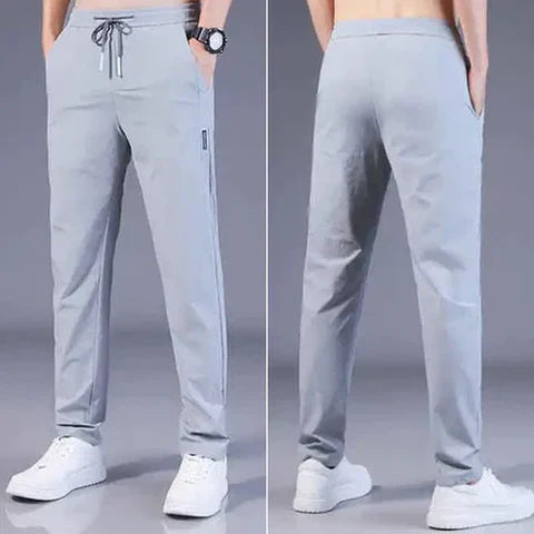 Pack of 3 Mega-Offer 😍 Premium-Quality Smooth Soft Stretch Lycra Pants (Black, Grey And Dark Blue)