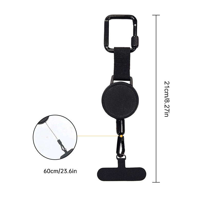 📱🔒 PhoneGuard Pro – Outdoor Anti-Theft Retractable Phone Lanyard