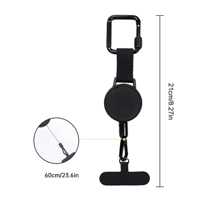 📱🔒 PhoneGuard Pro – Outdoor Anti-Theft Retractable Phone Lanyard